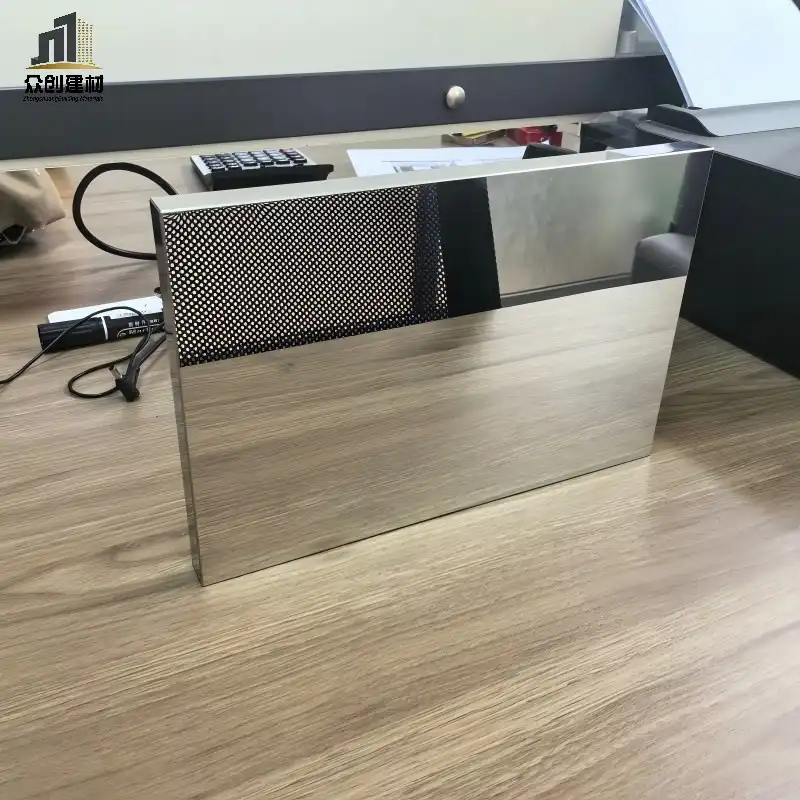 Mirror Stainless Steel Honeycomb Panel 